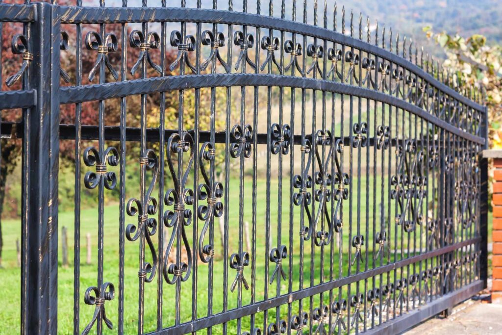 Ornamental Wrought Iron Fence